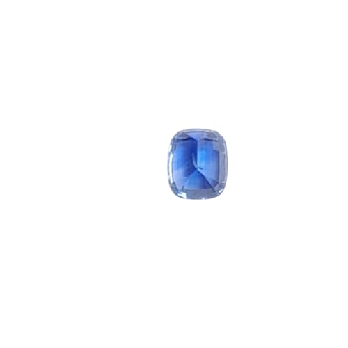 Unheated Ceylon Blue Sapphire. 1.05 carat, Cushion Cut.
