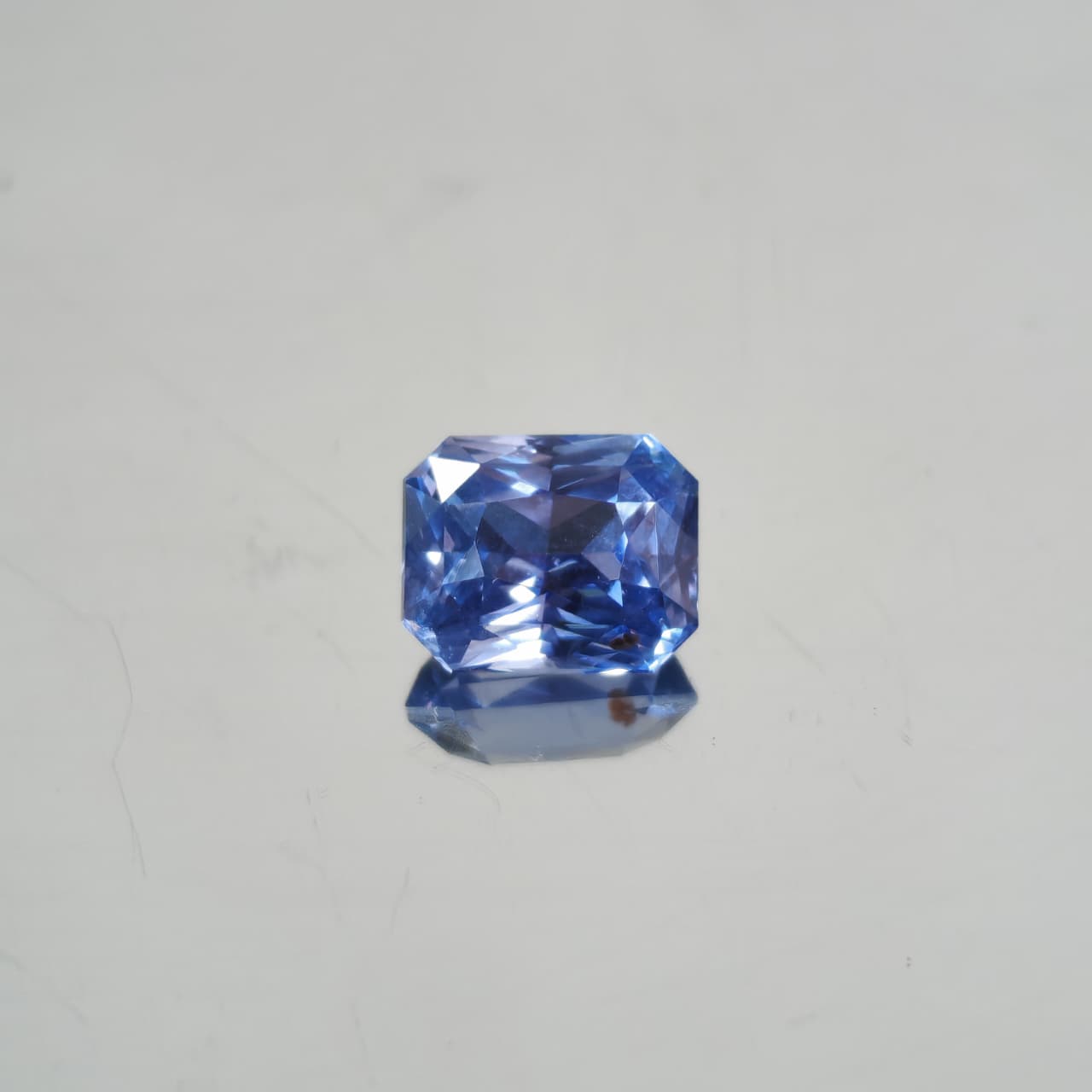 Ceylon Blue Sapphire. 1.09 Carats. Unheated.