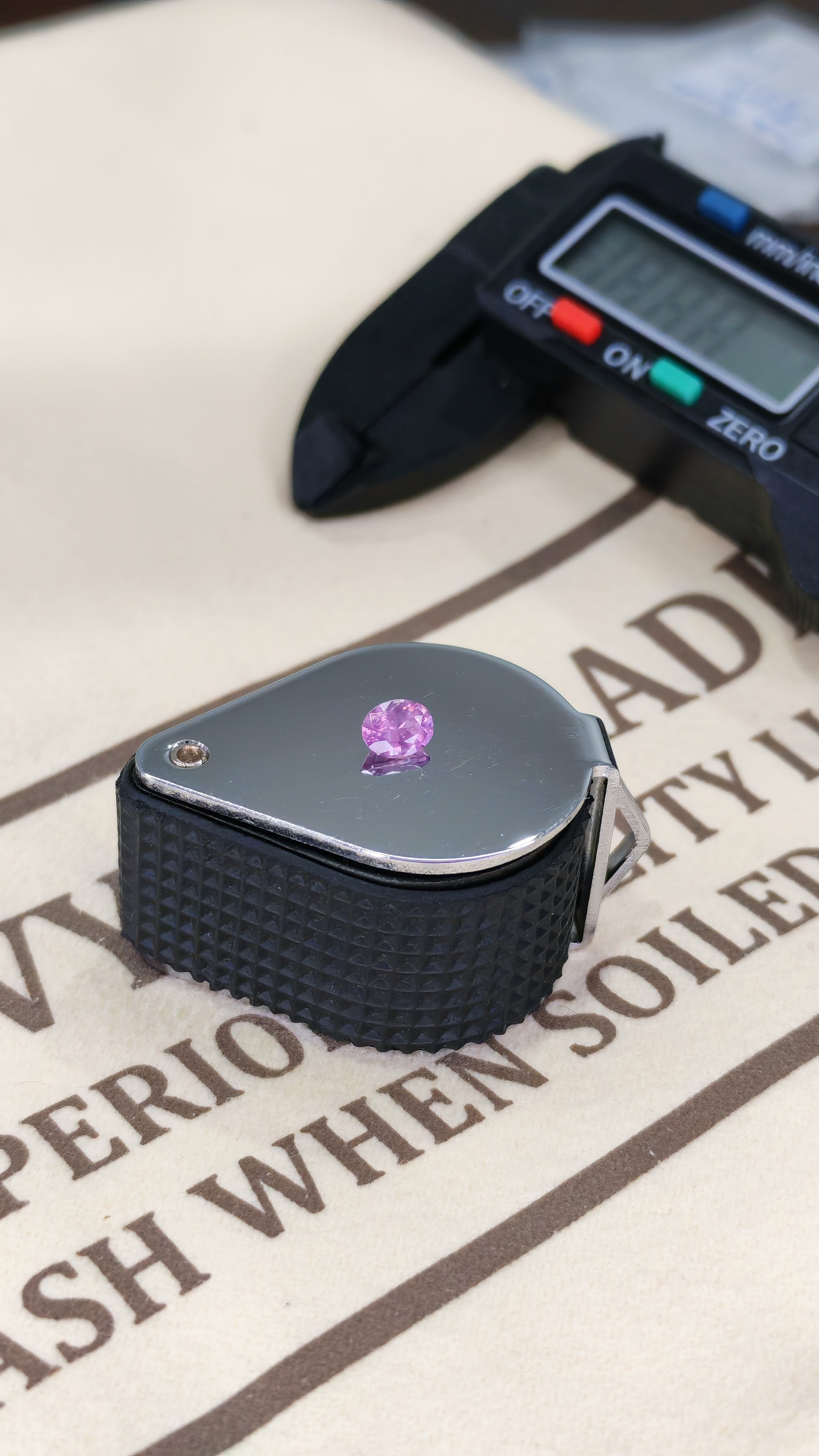 Purple Sapphire-0.54ct-Oval shape