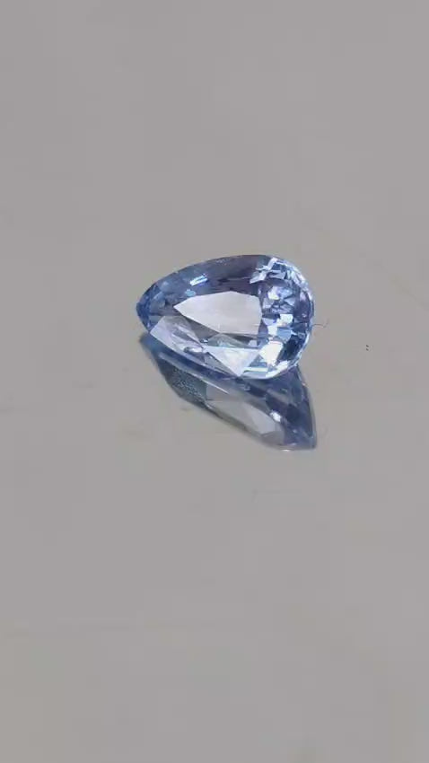 Blue Sapphire, Pear shape, 1.51 ct, $450.