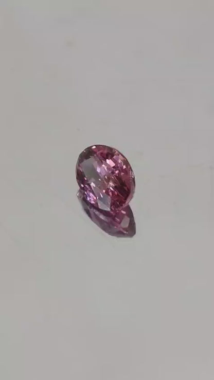 Padparadscha sapphire. 1.12 Carats.